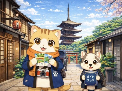 京都の風景を“香りの地図”として再構築　香りで旅する新シリーズ「KYOTO SCENT MAP COLLECTION」誕生