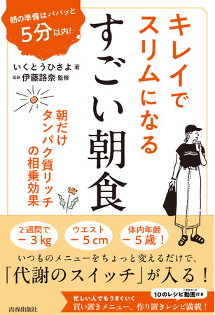 1000人以上を指導したダイエットコーチによる“朝ごはんで変わる”ダイエット本が予約開始！豪華特典キャンペーンも実施