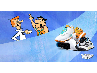 テレビ史に残るアニメ「The Jetsons」と「The Flintstones」とのコラボレーションが実現！フットウェア＆アパレルコレクション 4月8日（金）発売
