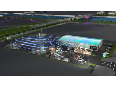 モータースポーツとテクノロジーが融合したエンターテインメント施設「CITY CIRCUIT TOKYO BAY（シティサーキット東京ベイ）」2023年10月下旬、東京・ベイエリアに開業へ