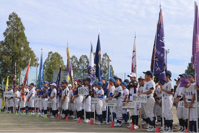 「第10回コスモス旗争奪少年野球記念大会」がタマスタ筑後で開催!約40チーム・600人超の少年球児が集結