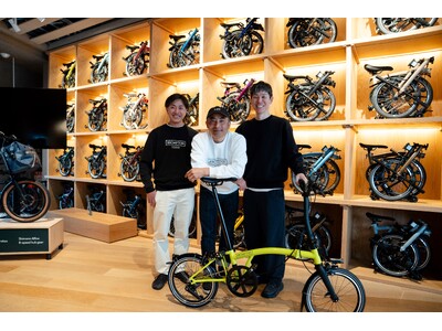Brompton Tokyo 1周年イベント「Unfold More」を開催新型P Line発表と“都市生活を再編集する”ブランドビジョンを発信