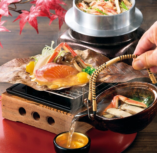 秋の味覚の供宴【甲羅本店】が「かにと松茸フェア」を9/5(金)より開催！旬の食材を使ったお得な御膳やランチもご用意！