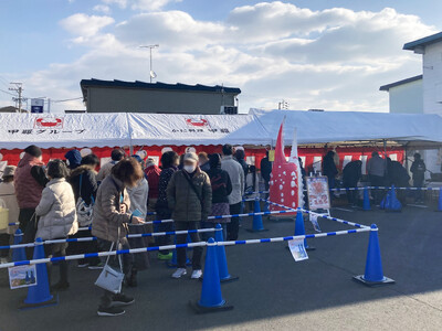 年末の風物詩【甲羅本店】の「蟹の青空市」が12月27日（土）より開催！日頃のご愛顧に感謝して上質な蟹をお...