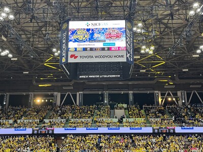 宇都宮ブレックス ホームゲームでノーブルホームがブース出展を実施