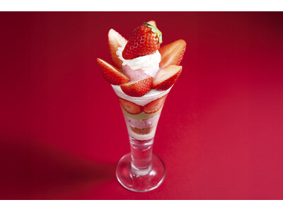 【ダッキーダック】「あまおう苺」のご褒美パフェが新登場