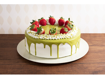 【ダッキーダック】クリスマスを彩る「ピスタチオと苺のショートケーキ」が登場！