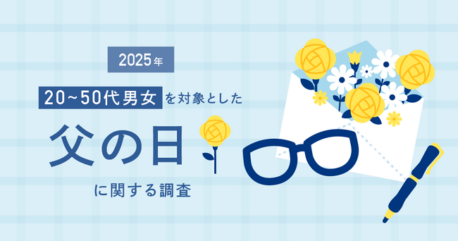父の日に求められるのは、プライスレスな贈り物。一緒に過ごす時間や感謝のメッセージを求める人が多数。