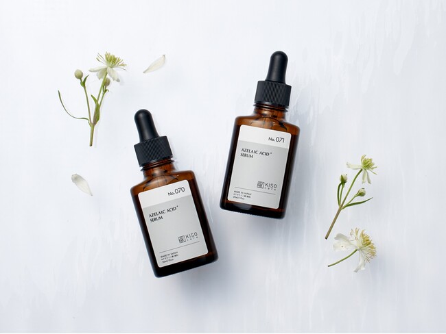 毛穴のざらつきや乱れが気になる方へ。KISOCAREから話題の成分アゼライン酸を配合した美容液2種が登場。10月1日(水)～販売開始