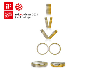 「iFデザイン賞2021」受賞！「レッドドット・デザイン賞2021」と『ダブル受賞』の結婚指輪