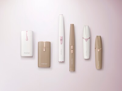 マクセルブランドのビューティーシリーズ「Angelique(アンジェリーク)」から　フェイス・ボディケアシェーバー ３製品を新発売