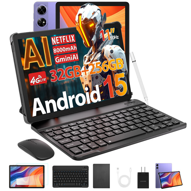 【数量限定セール】人気急上昇中のDOOGEE最新フルアクセサリー付きタブレット5機種が驚きの割引価格で登場！12,900円から購入可！