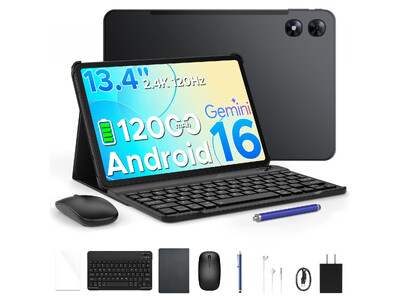 �y2026�N�ŐV���f���z13.4�C���`�E120Hz�EAndroid16����Gemini AI�Ή��^�u���b�g�uPOCKAM P13 PRO�v�y�V�s��ɂČ��蔭��+6�A�N�Z�T���[�t��
