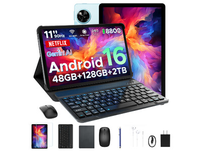 �y2026�ŐV�o��zGemini AI����Android16�^�u���b�g�uAORLYM P11�v11�C���`���ʁ~�L�[�{�[�h�t��6�_�Z�b�g��V����