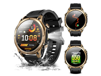 DOOGEE �X�}�[�g�E�H�b�` W1Pro & W1 ���{�s�ꔭ������F�����xGPS�E�I�t���C���}�b�v�EChatGPT AI�Ή��ŃA�E�g�h�A&�����i�������鎟����X�}�[�g�E�H�b�` 1���~�œ���