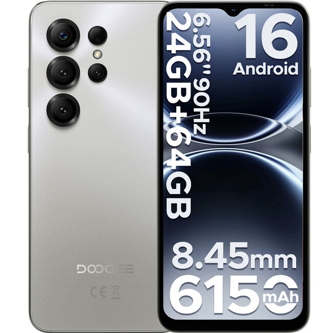 �yAmazon�^�C���Z�[���z6.56�C���`90Hz���ʁEAndroid16���ځE24GB RAM�{64GB ROM(2TB�g��)��6150mAh�́uNote56X�v��16,900�~