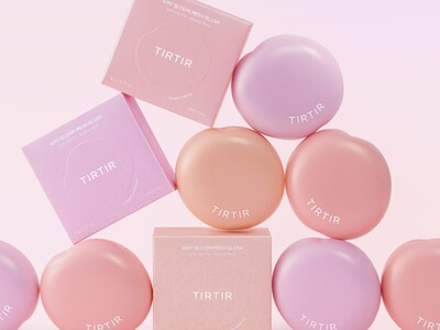 TIRTIR、新メッシュ型チーク「AIRY BLOOM MESH BLUSH」を発売