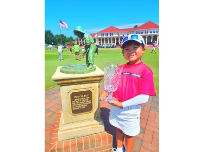 ７歳女子で日本人史上２人目の世界一！南 愛美がUSキッズゴルフ世界選手権で優勝！