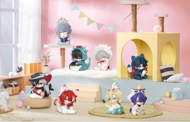 超人気スペースファンタジーRPG『崩壊：スターレイル』より、「男子寮シリーズ ちびキャラクター　ブラインドボックス」 がキュートに登場！