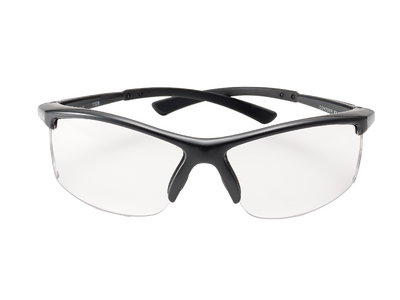 欧州安全基準取得の 「度付き保護メガネ」超軽量ハーフフレームモデル