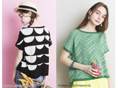 フェリシモのファッションブランド「シロップ．」がフィンレイソンとムーミンとのコラボでお洋服と小物たちの新作をウェブ販売開始