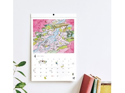日本画家 久保智昭さんオール描き下ろしの「めぐる季節と、猫と花　2020カレンダー」が『フェリシモ猫部(TM)』から新登場