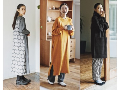“丁寧で静かな暮らし”に似合う服を提案するフェリシモのファッションブランド「and myera［アンドマイラ］」が2019-2020年冬の新作を発表