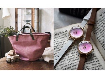 フェリシモ「日本職人プロジェクト」が、ファッションスタイリストとアートディレクターの“こんなの欲しい”をカタチにした本革とリネンの「お仕事鞄」、「櫻に見惚れる腕時計」のウェブ予約中