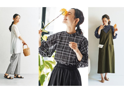 “丁寧で静かな暮らし”に似合う服を提案するファッションブランド「and myera ［アンドマイラ］」が2021夏新作を発表、ウェブ販売中