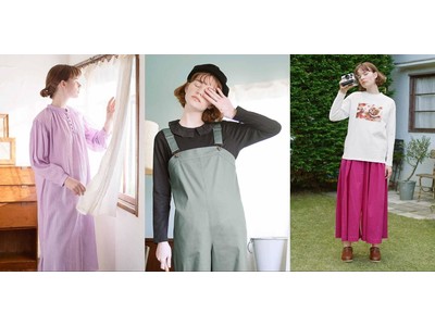 フェリシモのファッションブランド「シロップ.［Syrup.］」に、2022年春新作が登場。春気分を味わえるカラーやデザインのワードローブ