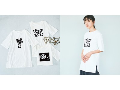 フェリシモの「el:ment[エル：メント]」が「未来の平和につながる」、「しあわせを感じる瞬間」をイメージした林青那と山本祐布子のオリジナルデザインのオーガニックコットンTシャツを発表