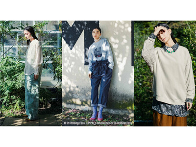 「ブザム切り替えレースシャツ」や「レースコンビのオーバーサイズスウェット」など春の新作アイテムがフェリシモ「MEDE19F［メデ・ジュウキュウ］」から登場