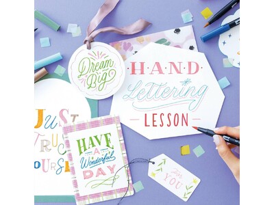 少しずつおしゃれ文字を学ぶ「書くことに夢中になれる ハンドレタリングレッスンプログラム」がフェリシモ「ミニツク(R)」から新登場