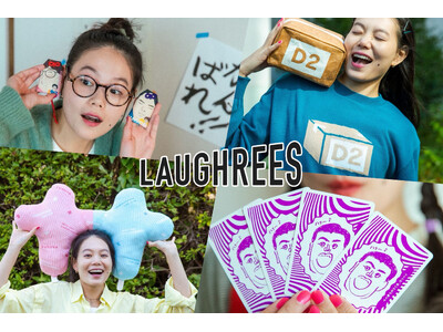 お笑い×ファッション好きのための芸人コラボグッズ「LAUGHREES［ラフリーズ］」が5周年。ななまがり、ロングコートダディ、マユリカ、フースーヤの新アイテムが誕生