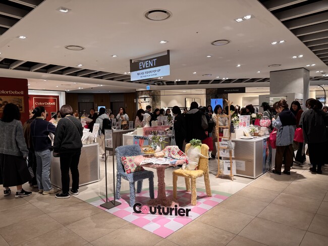 フェリシモが現代百貨店で韓国初のポップアップストアを開催し盛況。ユニークな商品が揃い「日本の可愛さや感性が発揮されている」「韓国でも買えて嬉しい!」と現地顧客が大注目