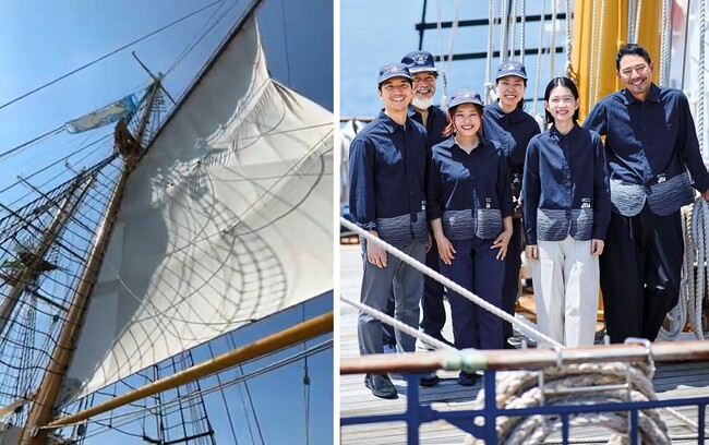『スナメリフェスティバル2026』初日9月26日土曜に「展帆・畳帆体験イベント」を帆船「BLUE OCEAN みらいへ」とフェリシモ「船部」がコラボ開催