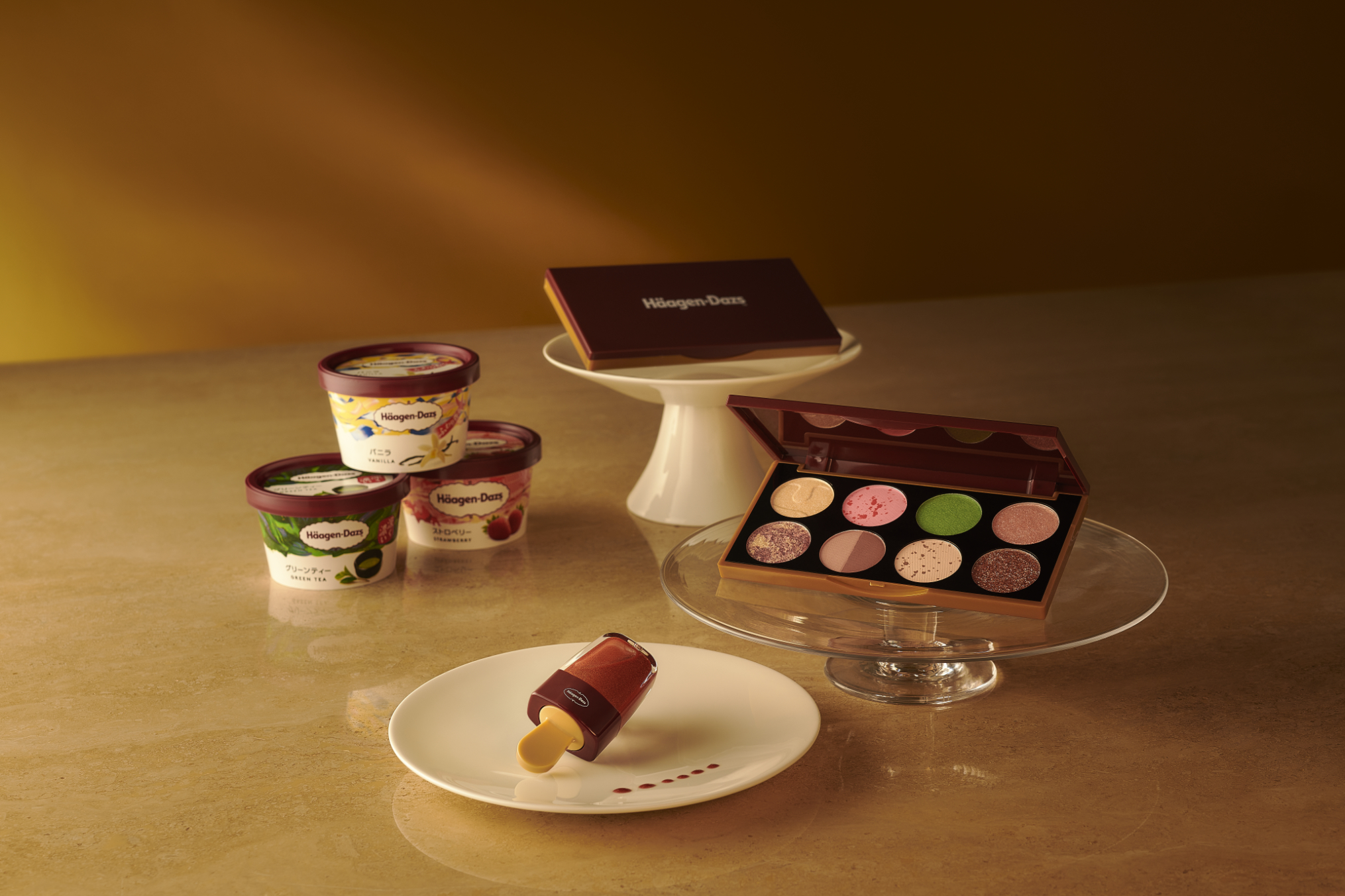 ハーゲンダッツの人気フレーバーを表現したコスメセットがスペシャルアイテムとして登場！　『Haagen-Dazs Cosme Set Book』　12月20日（水）発売