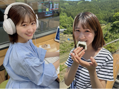アナウンサー、気象予報士、シンガーソングライターとして活躍する坂口愛美さんをゲストに迎えてオンライントー...