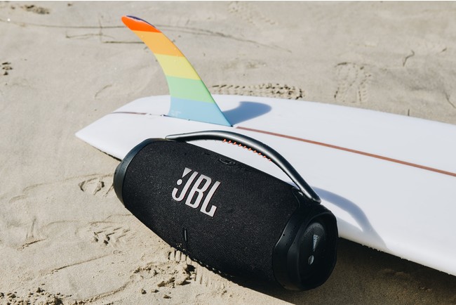 3EFC\̗̍pɂptTEhAbvO[h@hohɂΉō̃I[E_[@|[^uBluetoothXs[J[uJBL BOOMBOX3v Vo