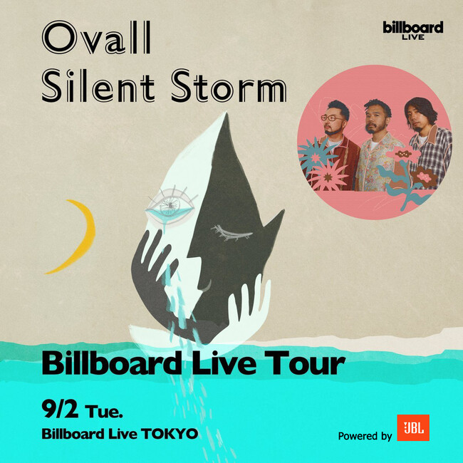 OvallA13NԂ̃r{[hCuJBLT|[gOvall gSilent Stormh Billboard Live Tour Powered by JBL
