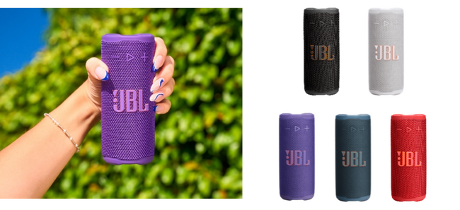 大人気ポータブルBluetoothスピーカーに新シリーズが登場！ライティング機能も搭載した片手に収まる縦型スマートサイズ ポータブルBluetoothスピーカー「JBL Grip」新発売