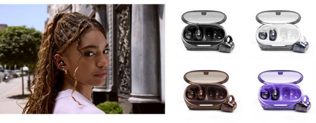 JBL初のカフスタイルイヤホンが登場!独自設計の装着感とスケルトンデザインで美しさもサウンドも妥協しない オープンイヤー完全ワイヤレスイヤホン「JBL Soundgear Clips」新発売