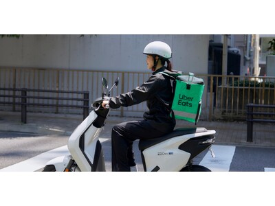 Uber Eats JapanとHonda、運転診断技術を用いた二輪配達パートナー向け実証実験を開始