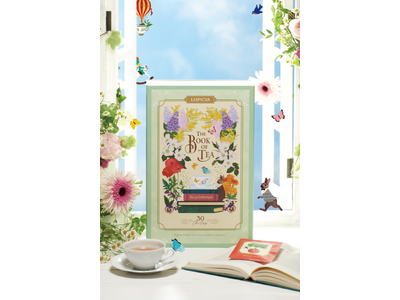 “体験するお茶の本”人気シリーズ第22弾「ブック オブ ティー・オ プランタン」