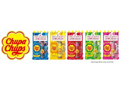 『DELICIOUS　LIPCREAM（デリシャスリップクリーム）』についに『Chupa Chups（チュッパチャプス）』シリーズ登場！