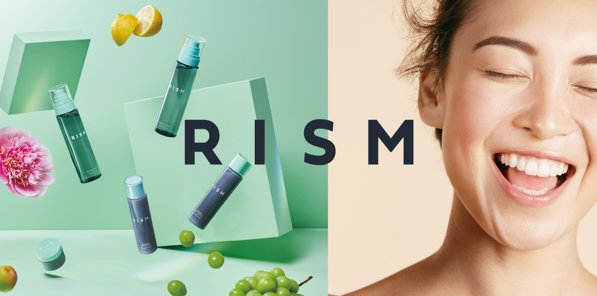 【人気シートマスクブランド「RISM」から待望のスキンケアラインが新登場】　　　　毎日なんとか頑張っているマルチタスク世代のためのエイジングケア「RISM(リズム)　スキンケアシリーズ」