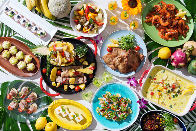 南国のリゾート気分を味わう、夏限定の新フェア「トロピカルスイーツ&ランチブッフェ」を、6月1日（月）より開催！