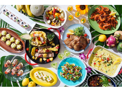 南国のリゾート気分を味わう、夏限定の新フェア「トロピカルスイーツ&ランチブッフェ」を、6月1日（月）より開催！