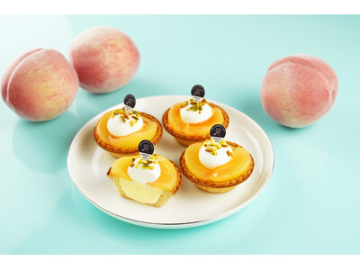 チーズタルト専門店パブロ【新商品】初夏にぴったり！5月より桃とヨーグルトホイップが爽やかな「 PABLO...