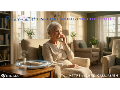 AI音声見守りサービス「Care-Call.AI」が海外展開を本格始動！　英語圏5カ国でローカル電話番号によるAI電話見守りを正式提供開始